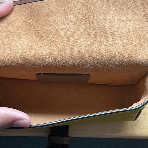 Coach Racer Pouch Sungold Smooth Calf Leather pouch - Picture 3 of 4